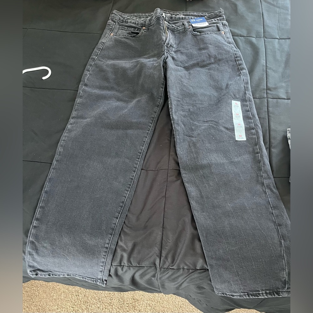 Old navy black wash jeans